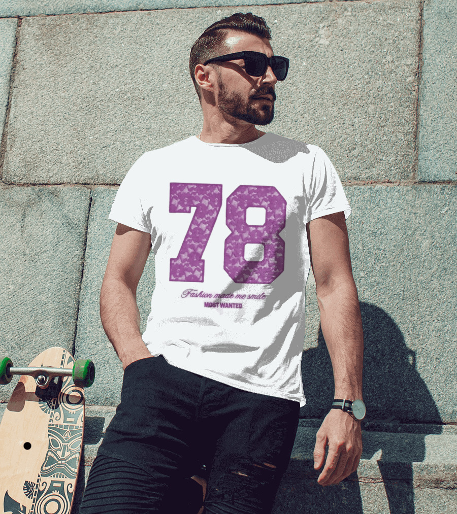 78 Fashion Made Me Smile Most Wanted T-Shirt