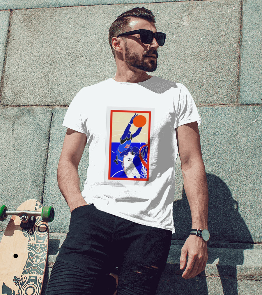 Hang It In The Louvre 2026 OG New York Knicks Dunk T-Shirt