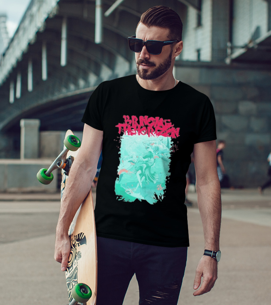 Bring Me The Horizon Shark Attack Artwork 2026 T-Shirt