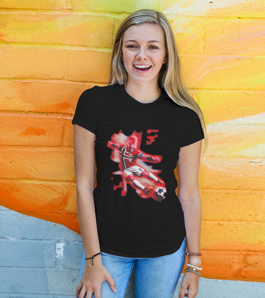 Erling Haaland Majin Buu Norway Football 9 Soccer Fusion T-Shirt
