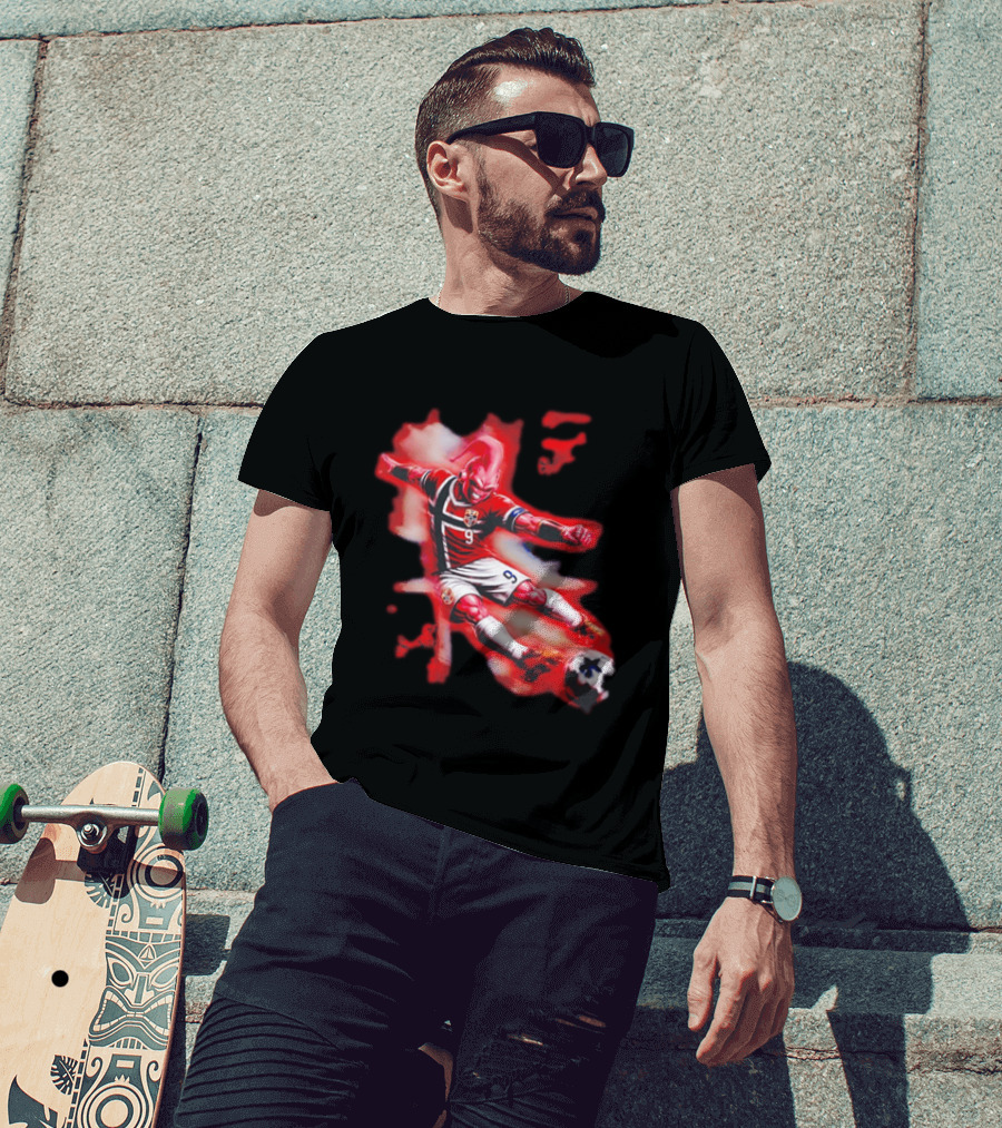 Erling Haaland Majin Buu Norway Football 9 Soccer Fusion T-Shirt