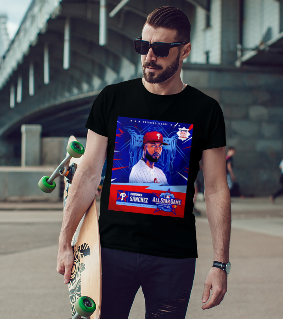 Cristopher Sánchez Philadelphia National League All Star Game 2026 T-Shirt