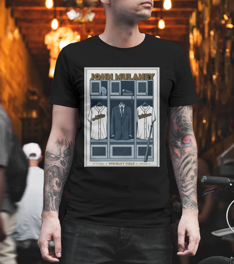 John Mulaney Mister Whatever Wrigley Field Chicago July 11 2026 T-Shirt