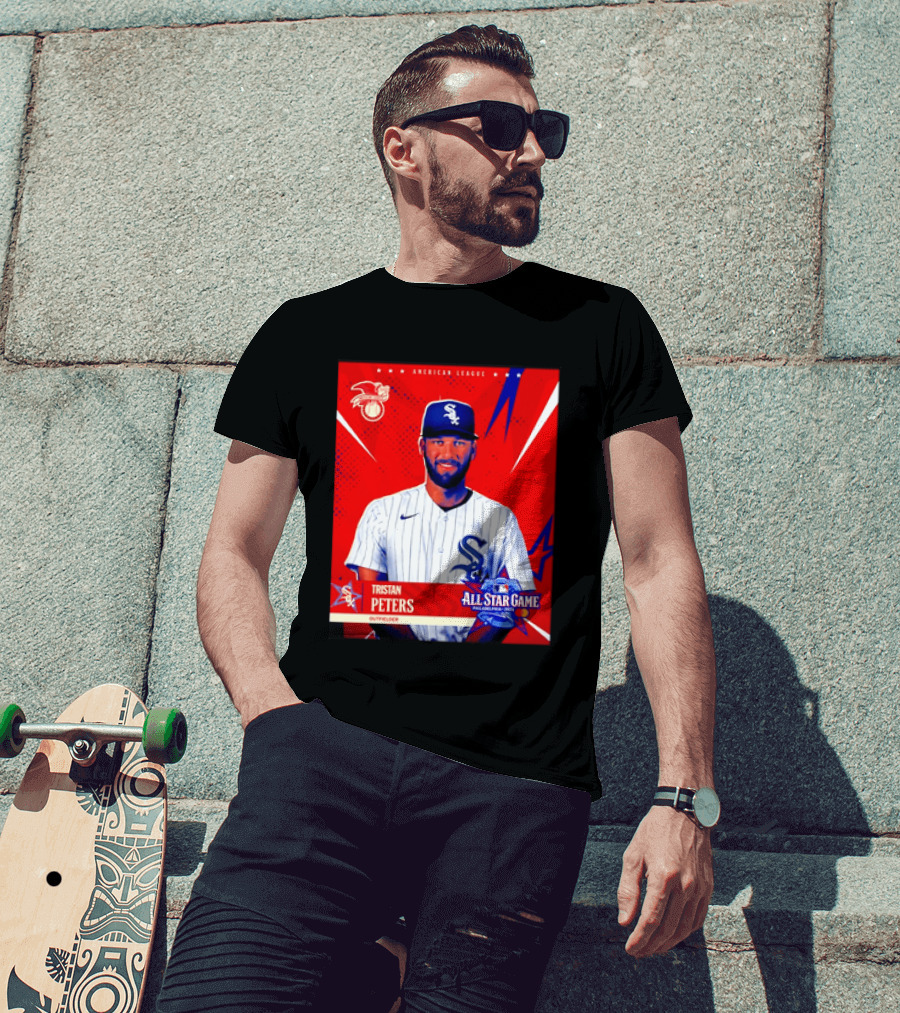 Tristan Peters Chicago White Sox 2026 American League All Star Game Outfielder T-Shirt