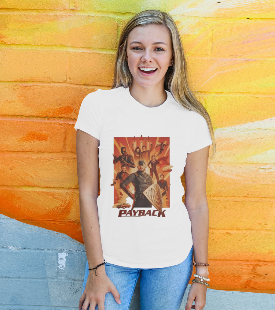 Payback The Boys Soldier Boy Crimson Countess Gunpowder Mindy Lite TNT Ensemble T-Shirt