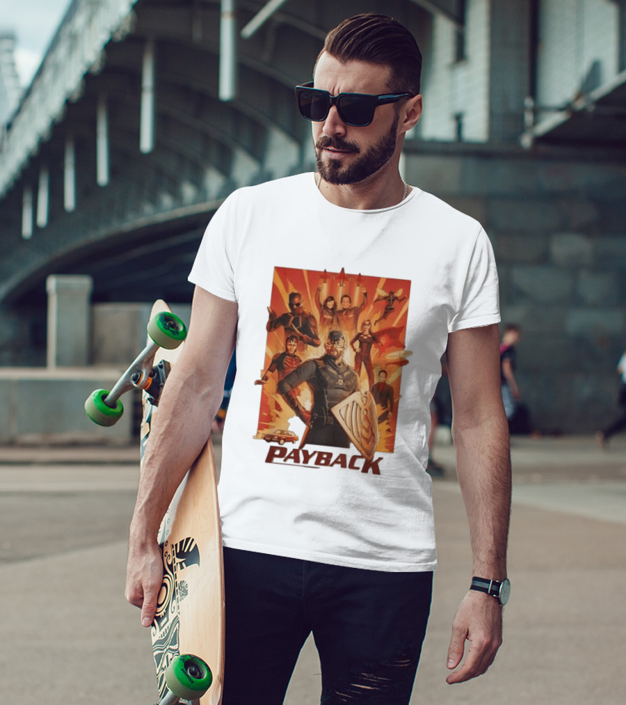 Payback The Boys Soldier Boy Crimson Countess Gunpowder Mindy Lite TNT Ensemble T-Shirt