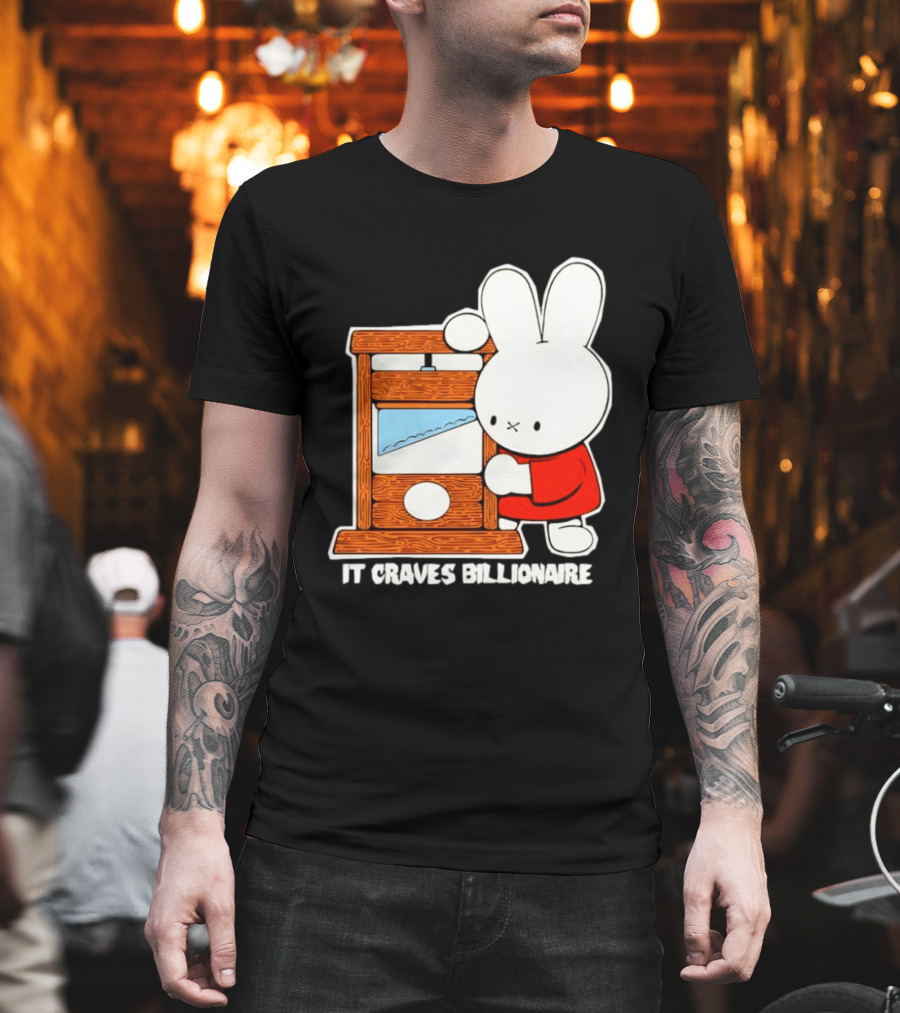 Miffy Guillotine It Craves Billionaire T-Shirt