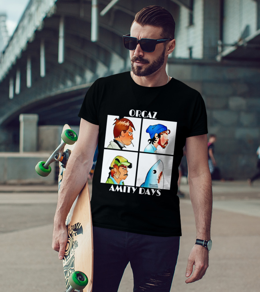 Orcaz Amity Days Demon Days Jaws T-Shirt