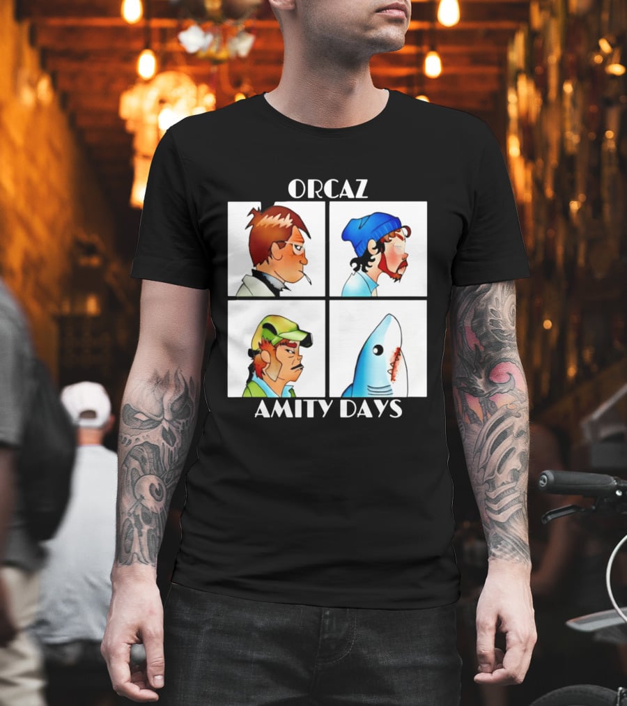 Orcaz Amity Days Demon Days Jaws T-Shirt