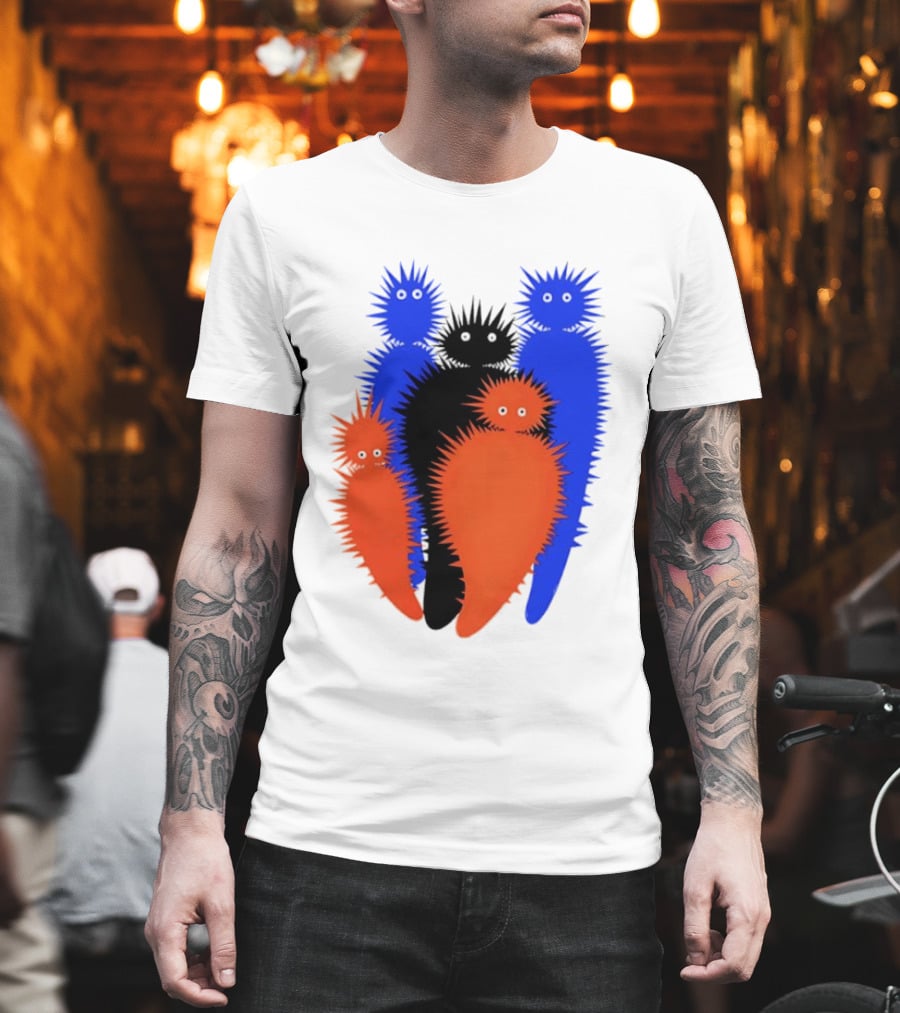 Hollerbaum And Schmidt Julius Klinger 1909 Spiky Colorful Creatures T-Shirt