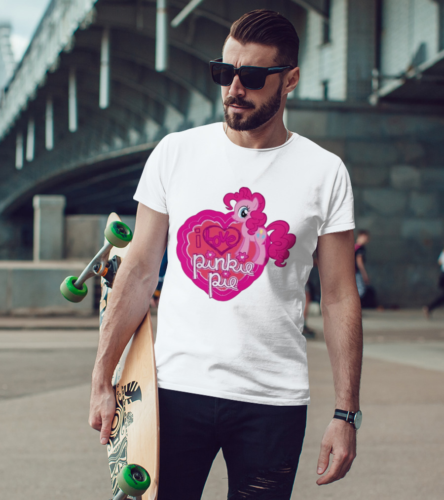 I Love Pinkie Pie My Little Pony Friendship Magic Fan Favorite T-Shirt