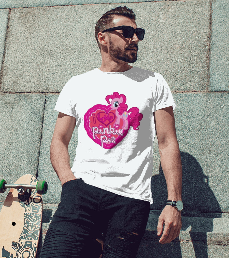 I Love Pinkie Pie My Little Pony Friendship Magic Fan Favorite T-Shirt