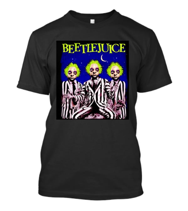 Beetlejuice Bootleg Triple Moon Gothic T-Shirt