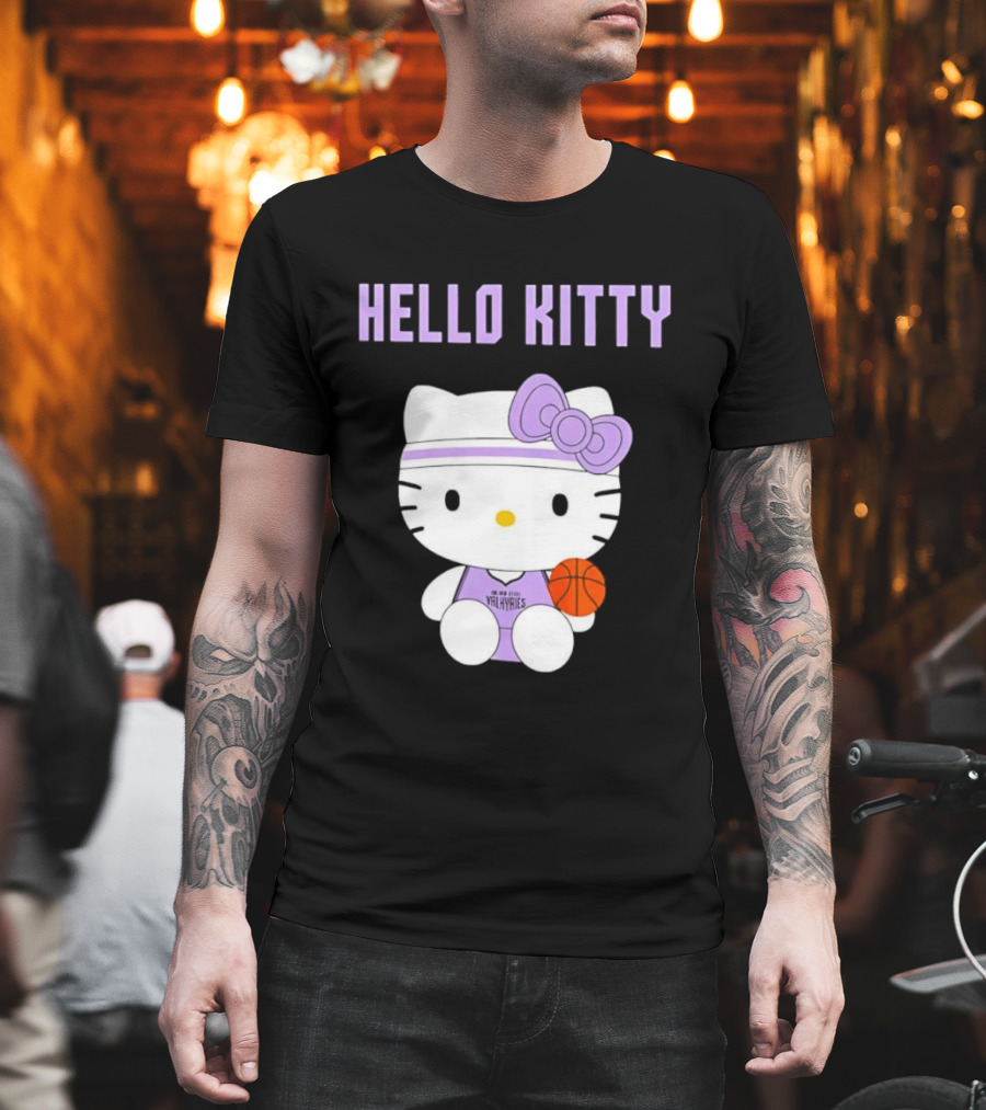 Hello Kitty Basketball Player Golden State Valkyries Collaboration T-Shirt