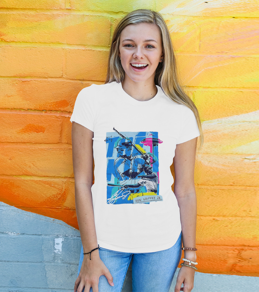Ken Griffey Jr Seattle Mariners Baseball Legend T-Shirt