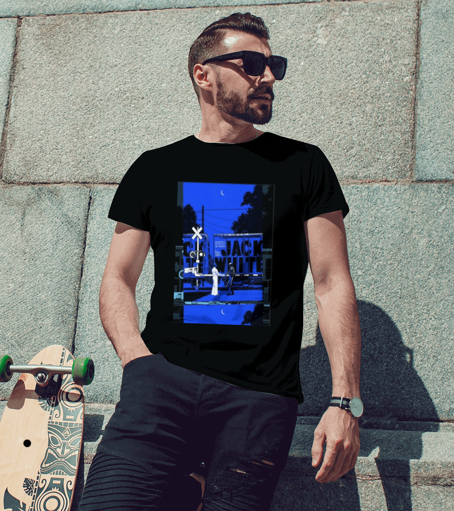 Jack White Jul 15 2026 Toronto Concert Railway Crossing T-Shirt