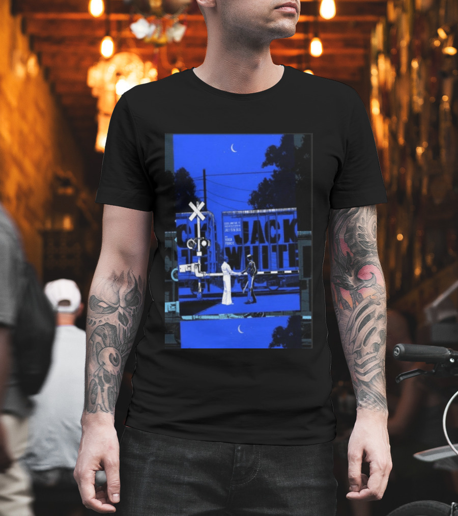 Jack White Jul 15 2026 Toronto Concert Railway Crossing T-Shirt