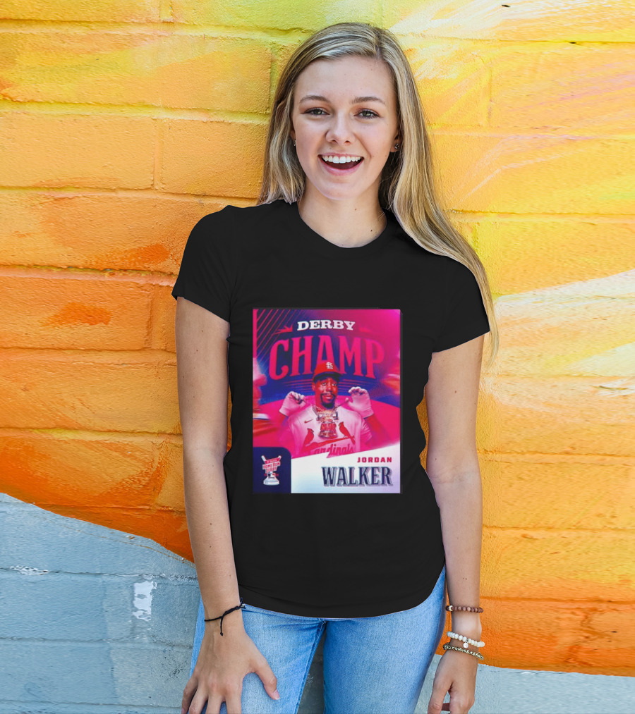 Jordan Walker St Louis Cardinals Home Run Derby Champ 2026 T-Shirt