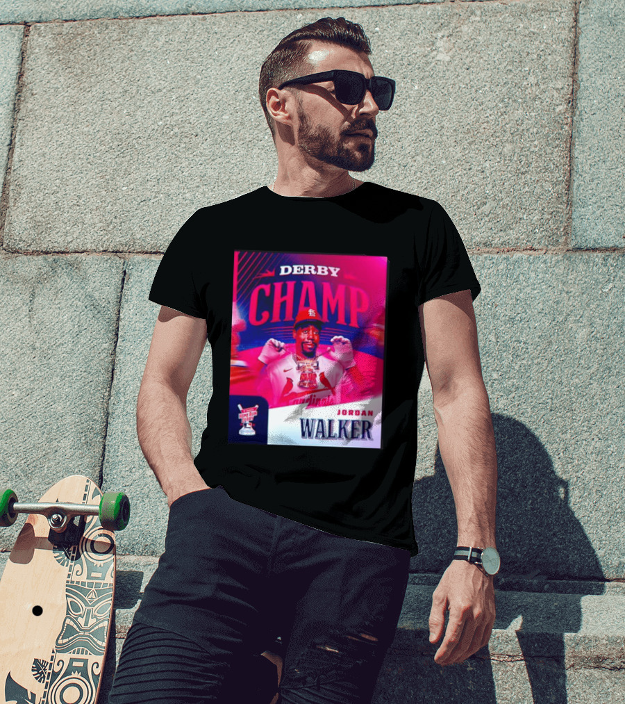 Jordan Walker St Louis Cardinals Home Run Derby Champ 2026 T-Shirt