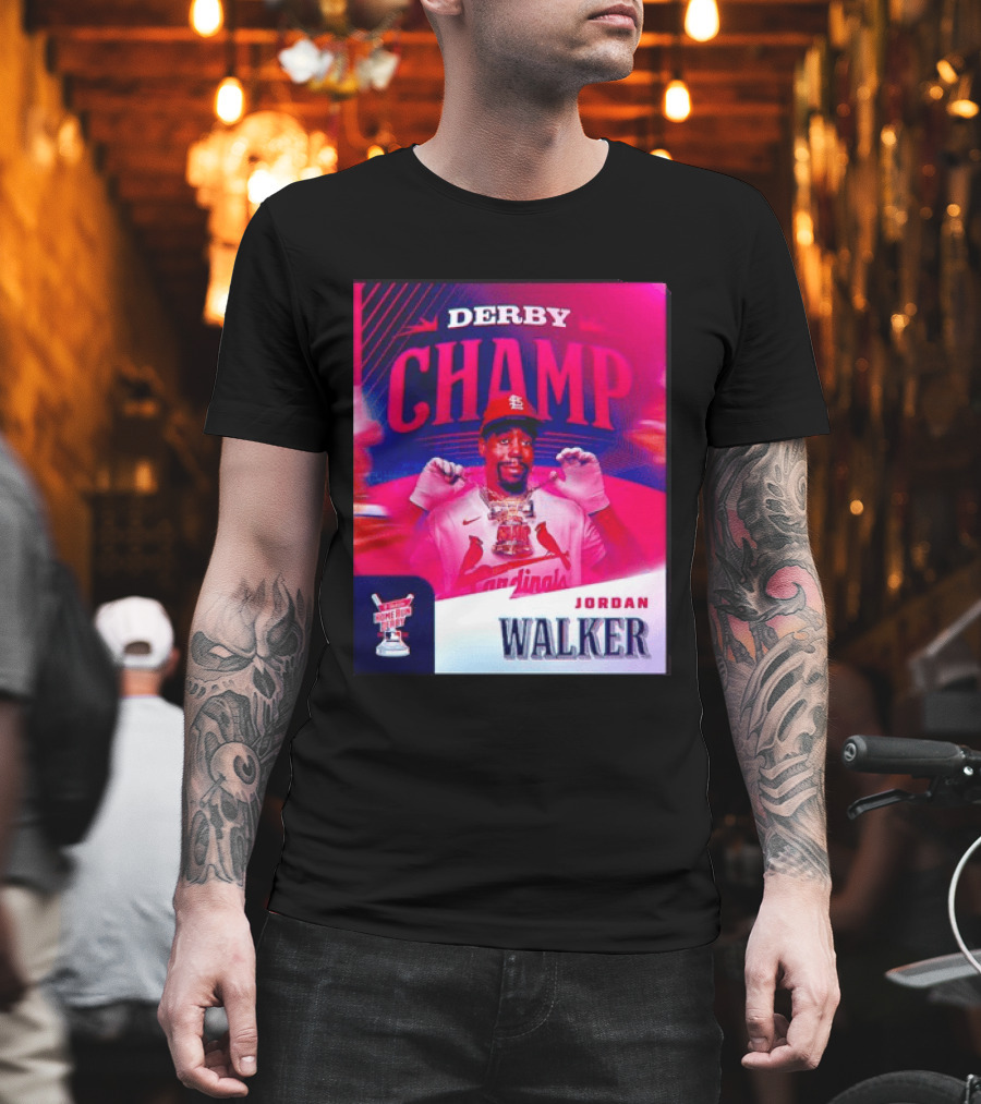 Jordan Walker St Louis Cardinals Home Run Derby Champ 2026 T-Shirt