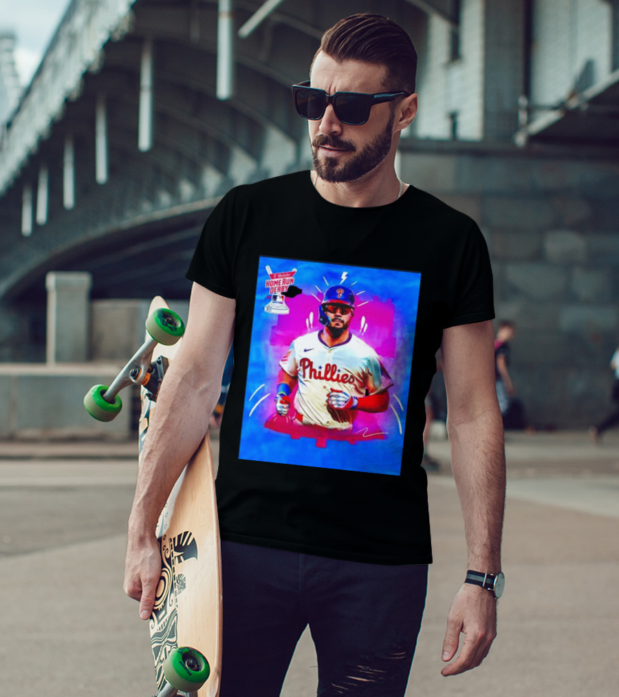 Philadelphia Phillies Kyle Schwarber 2024 Mobile Home Run Derby Highlights T-Shirt