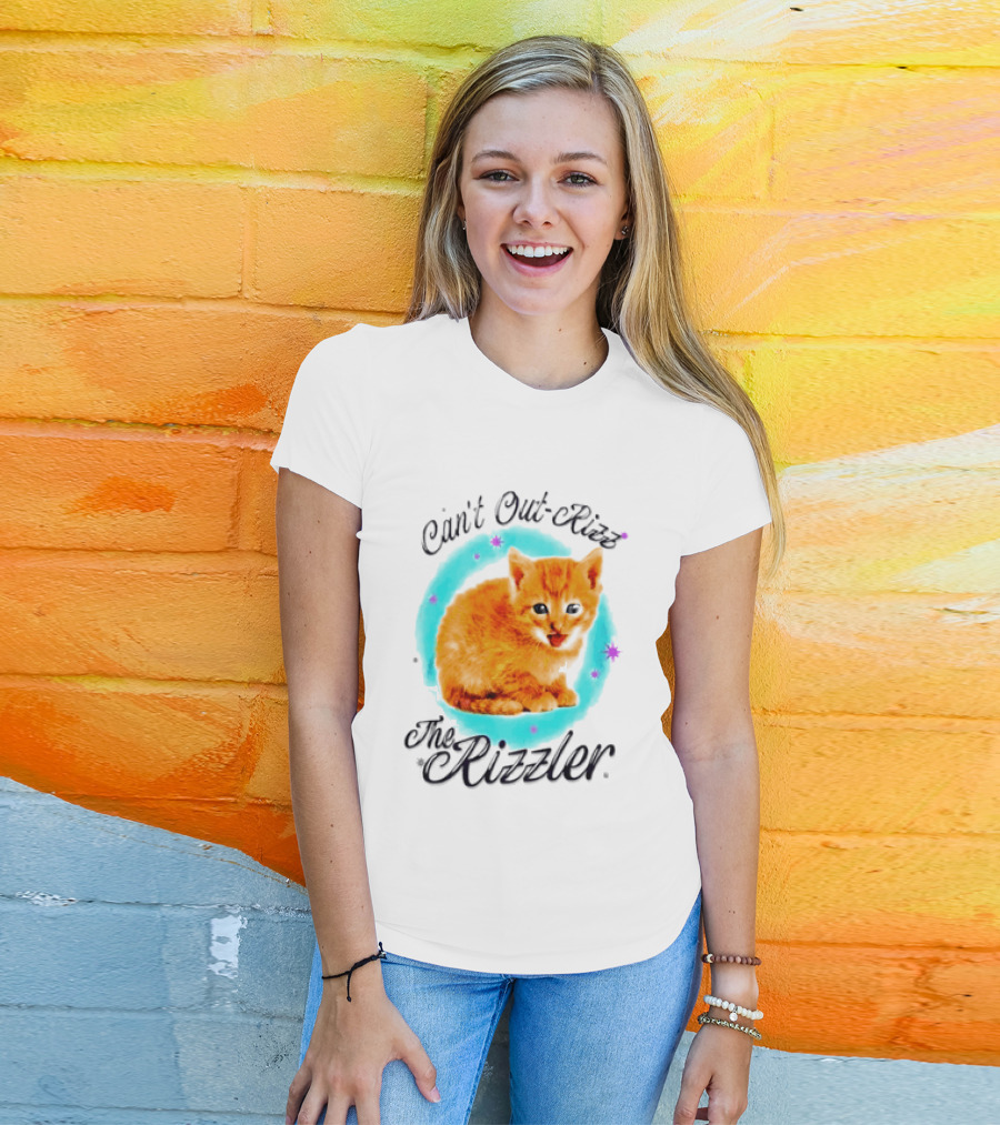 Can't Out Rizz The Rizzler Cat T-Shirt