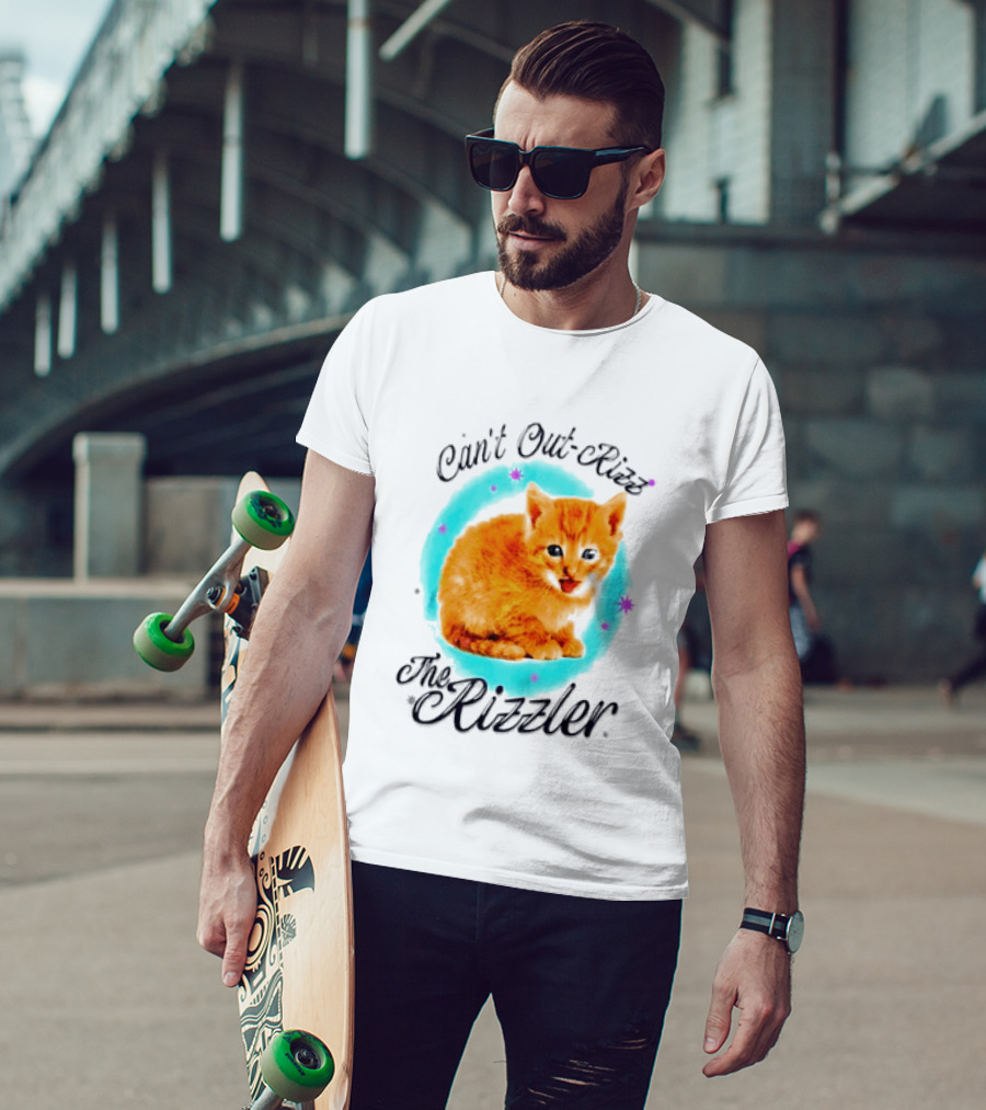 Can't Out Rizz The Rizzler Cat T-Shirt