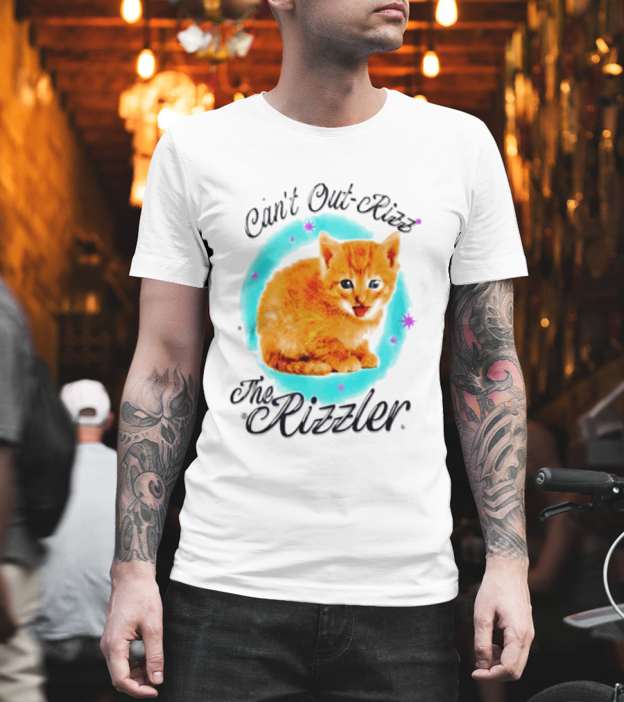 Can't Out Rizz The Rizzler Cat T-Shirt