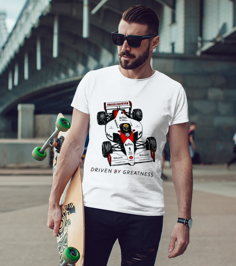 Driven By Greatness Finishlinefever Formula 1 Racing McLaren T-Shirt