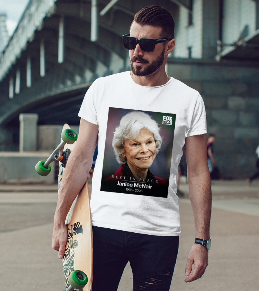 Rest In Peace Janice McNair 1936 2026 FOX Local Memorial T-Shirt