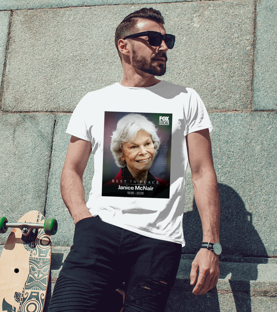 Rest In Peace Janice McNair 1936 2026 FOX Local Memorial T-Shirt