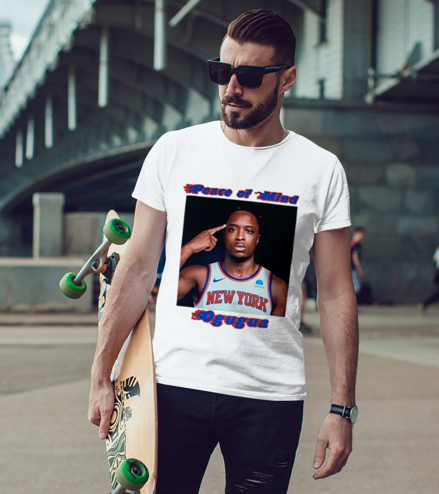 New York Knicks Basketball OG Anunoby Peace Of Mind Ogugua 2026 T-Shirt
