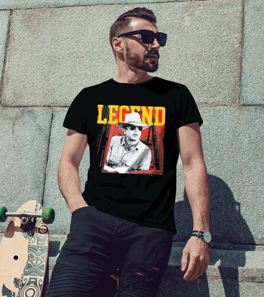 Hunter S Thompson Fear And Loathing Raoul Duke Legend T-Shirt