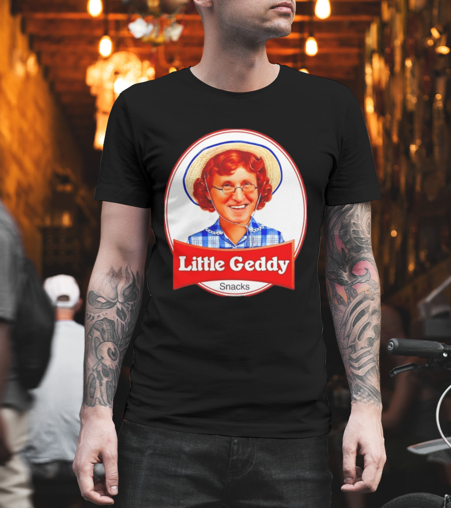 Little Geddy Snacks Rush Geddy Lee Sara Lee T-Shirt