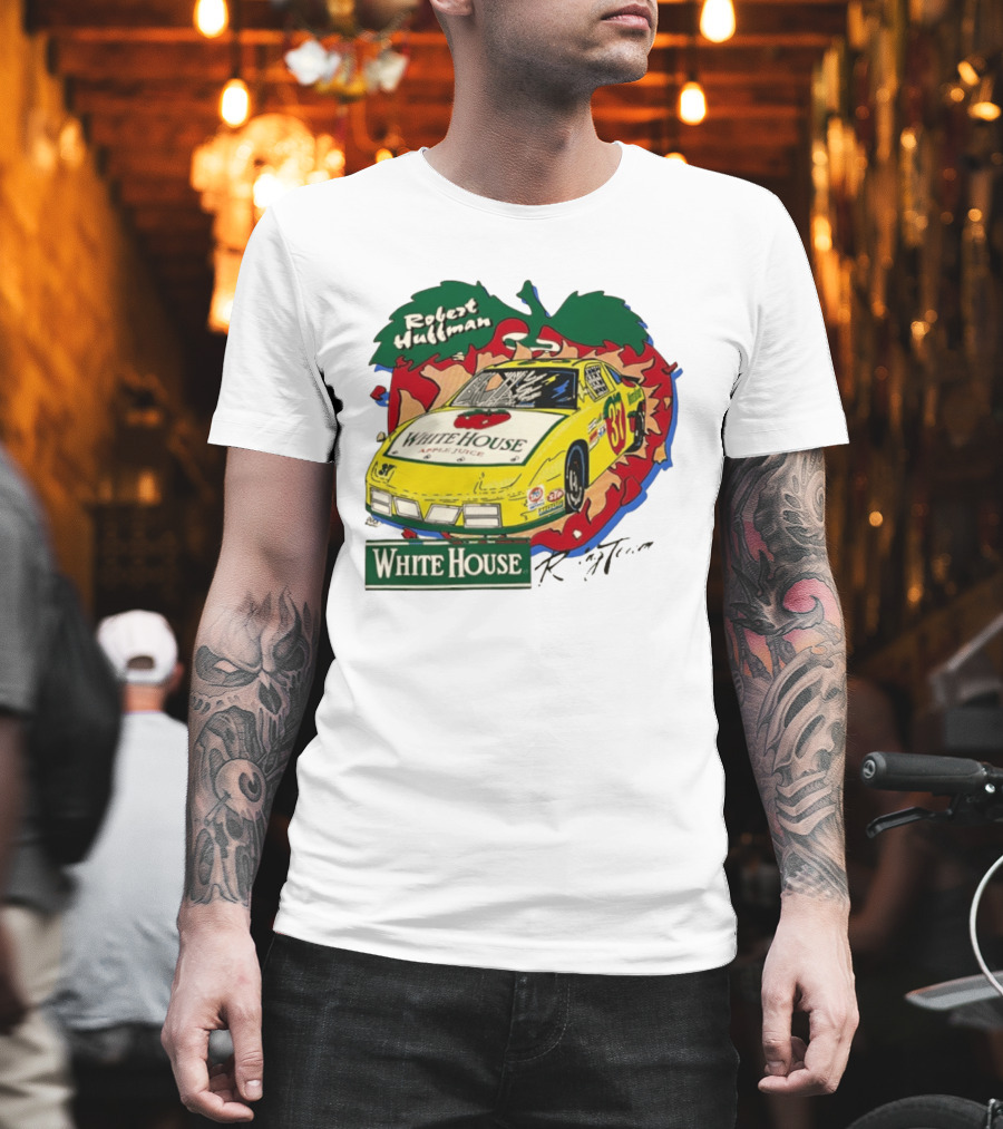 1996 Robert Huffman White House Apple Juice #37 Goody's Dash Series Car Racing T-Shirt