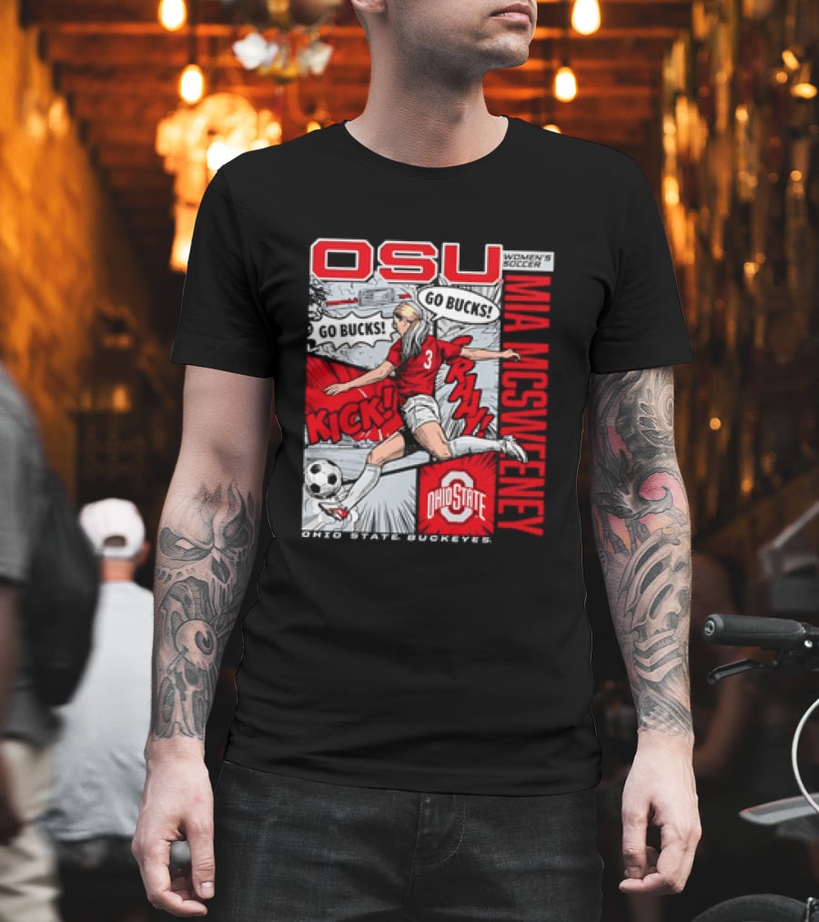 Ohio State Buckeyes OSU Mia McSweeney T-Shirt