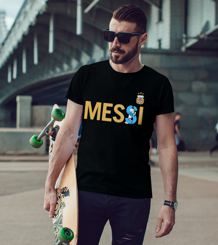 Lionel Messi AFA Argentina Football Team T-Shirt