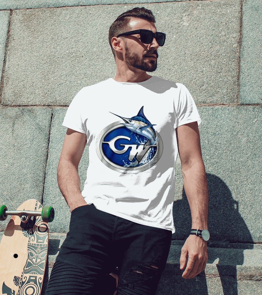 Grady White Boats GW Marlin Symbol Exceptional Attention To Detail T-Shirt