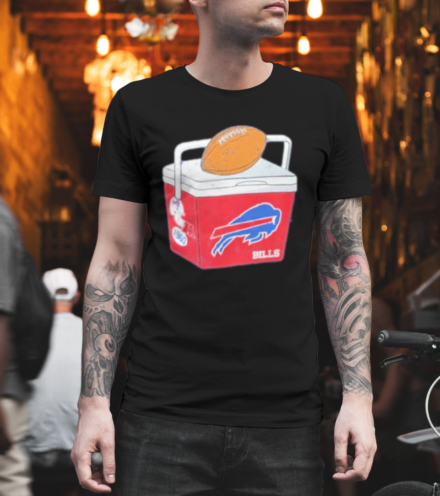 Buffalo Bills Cooler 1960 Football Wegmans Go Bills T-Shirt