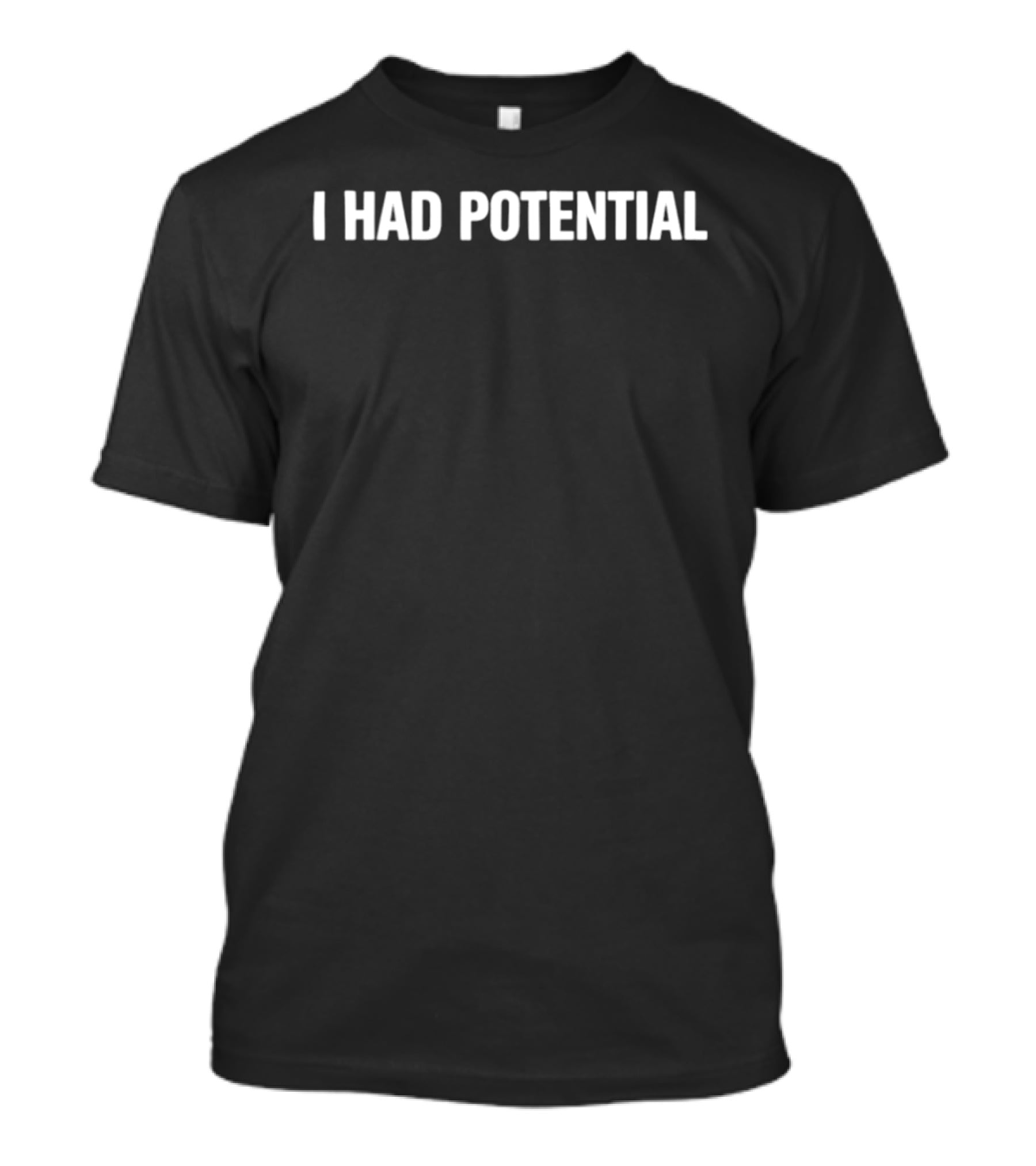 I Had Potential Vintage Distressed T-Shirt