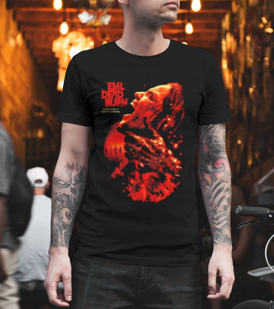 Evil Dead Burn Horror Halloween Movie T-Shirt