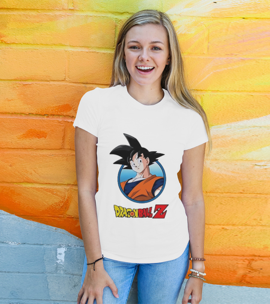 Dragon Ball Z Goku Face Anime T-Shirt