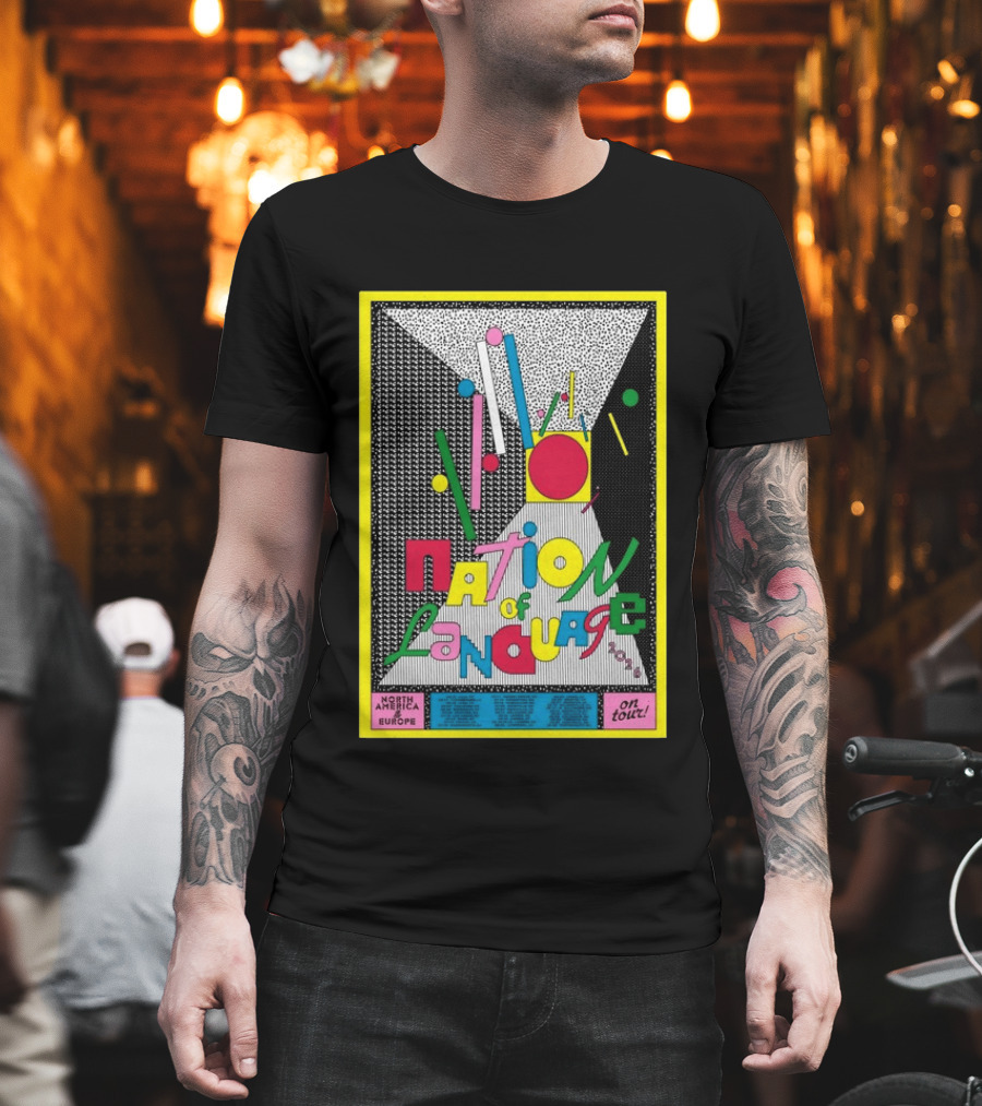 Nation Of Language North America Europe 2026 Tour On Tour T-Shirt