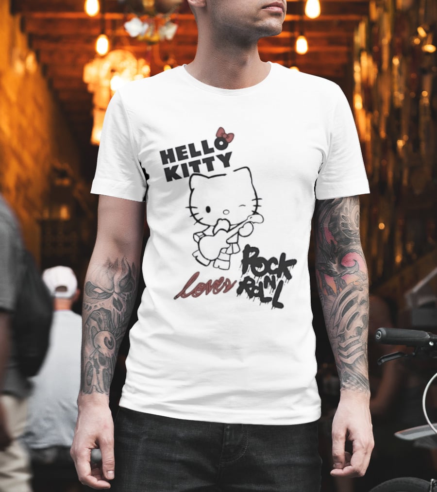 Hello Kitty Lovers Rock N Roll T-Shirt