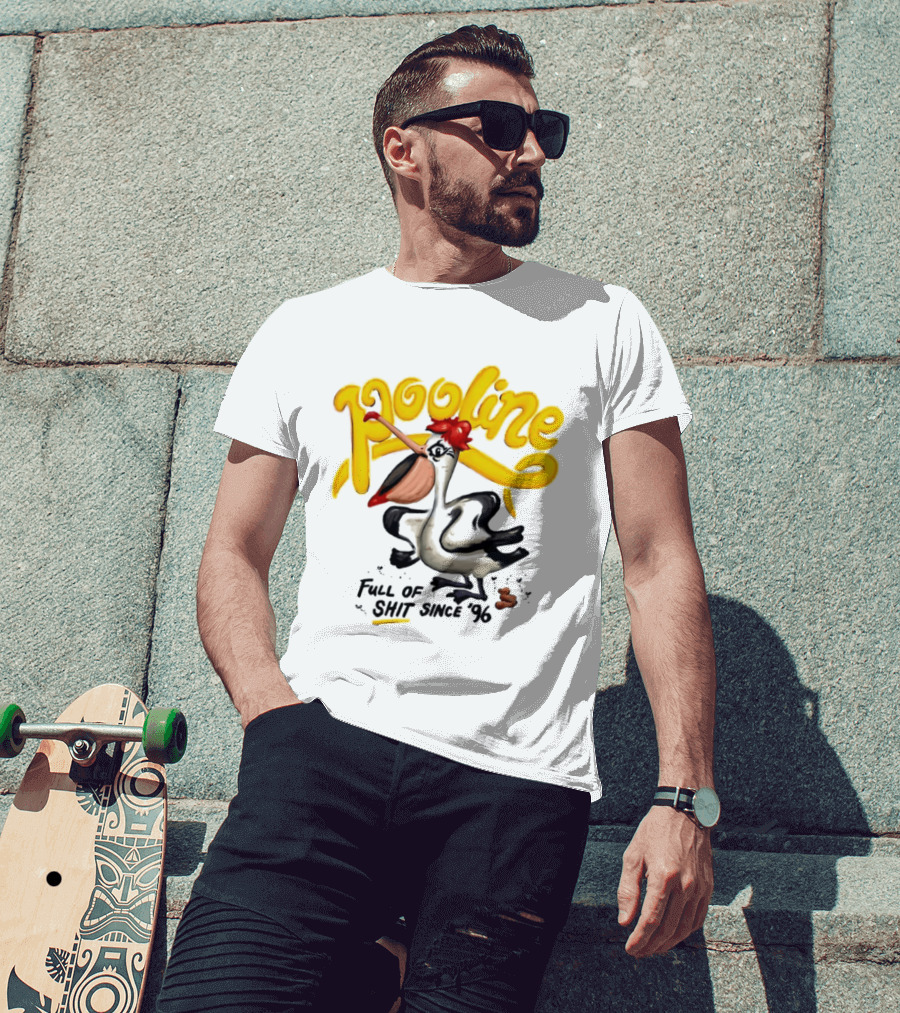 Pooline Pelican Full Of Shit Since 96 Bird T-Shirt