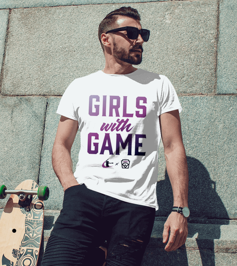 Girls With Game X Little League Softball T-Shirt