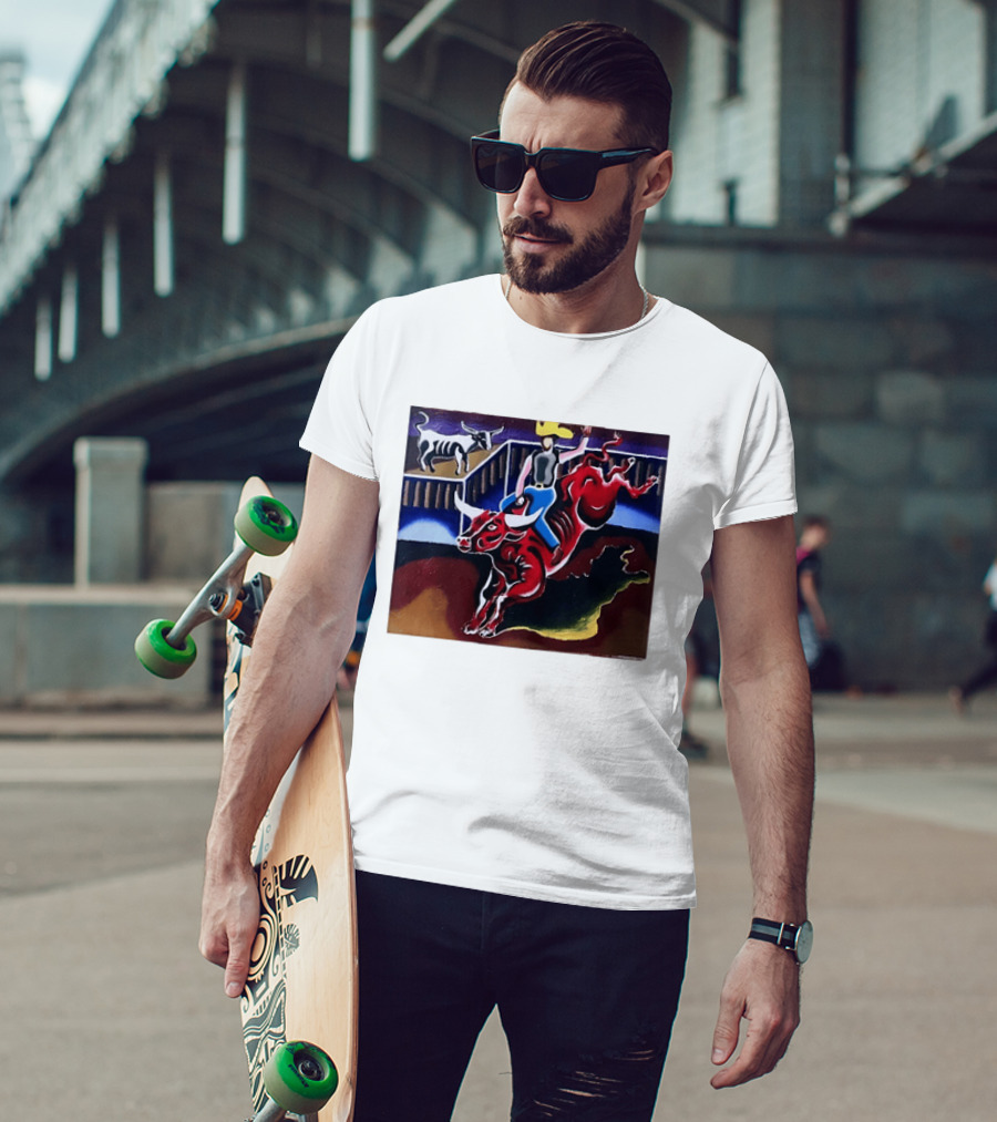 I Went To A Rodeo And All I Got Was A Shitty Rage Former Cowboy Bull Riding Rodeo T-Shirt
