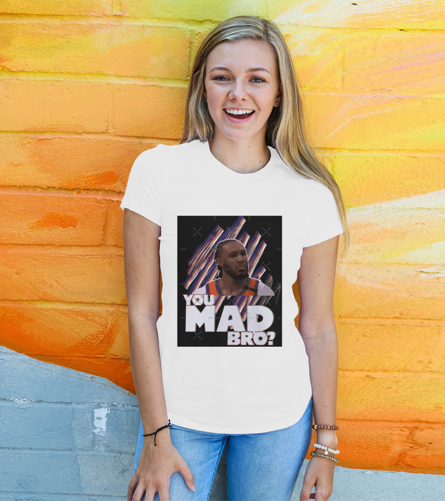 Jae Crowder You Mad Bro Meme Phoenix Suns Basketball Fan T-Shirt