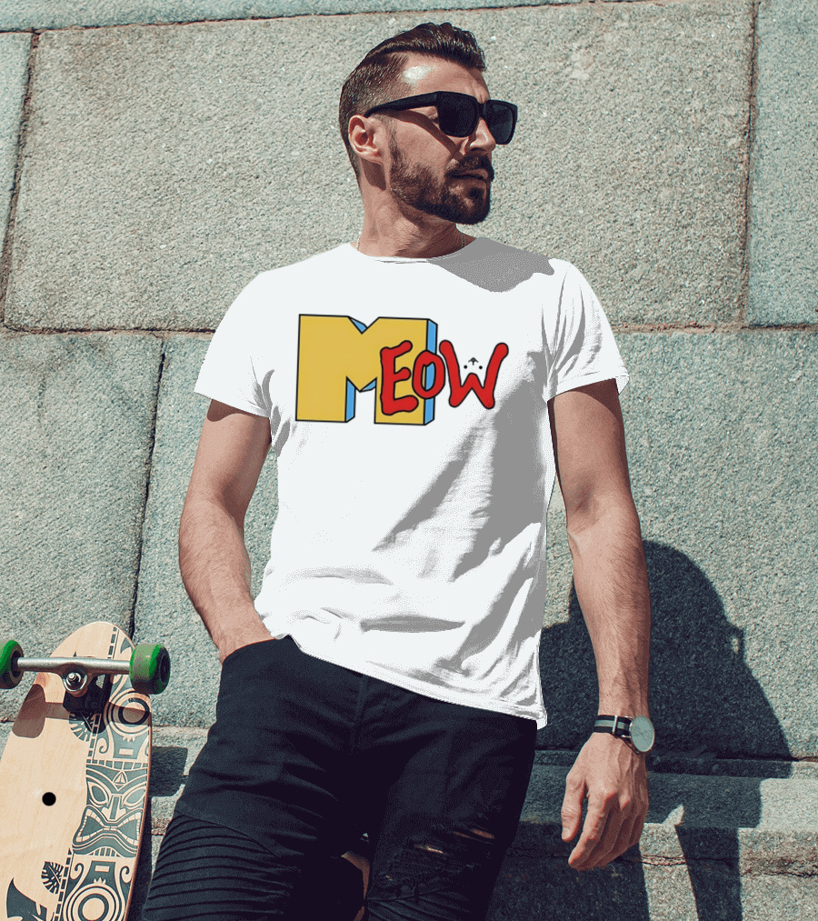 MTV Meow Cat T-Shirt