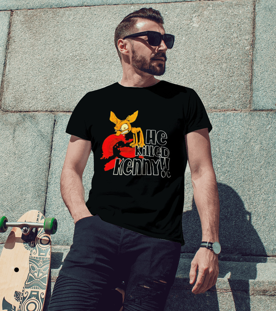 South Park Comedy Central He Killed Kenny Characters T-Shirt